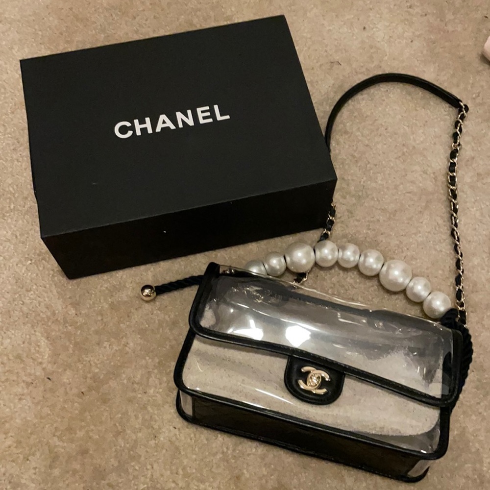1:1 Chanel pvc sand flap bag